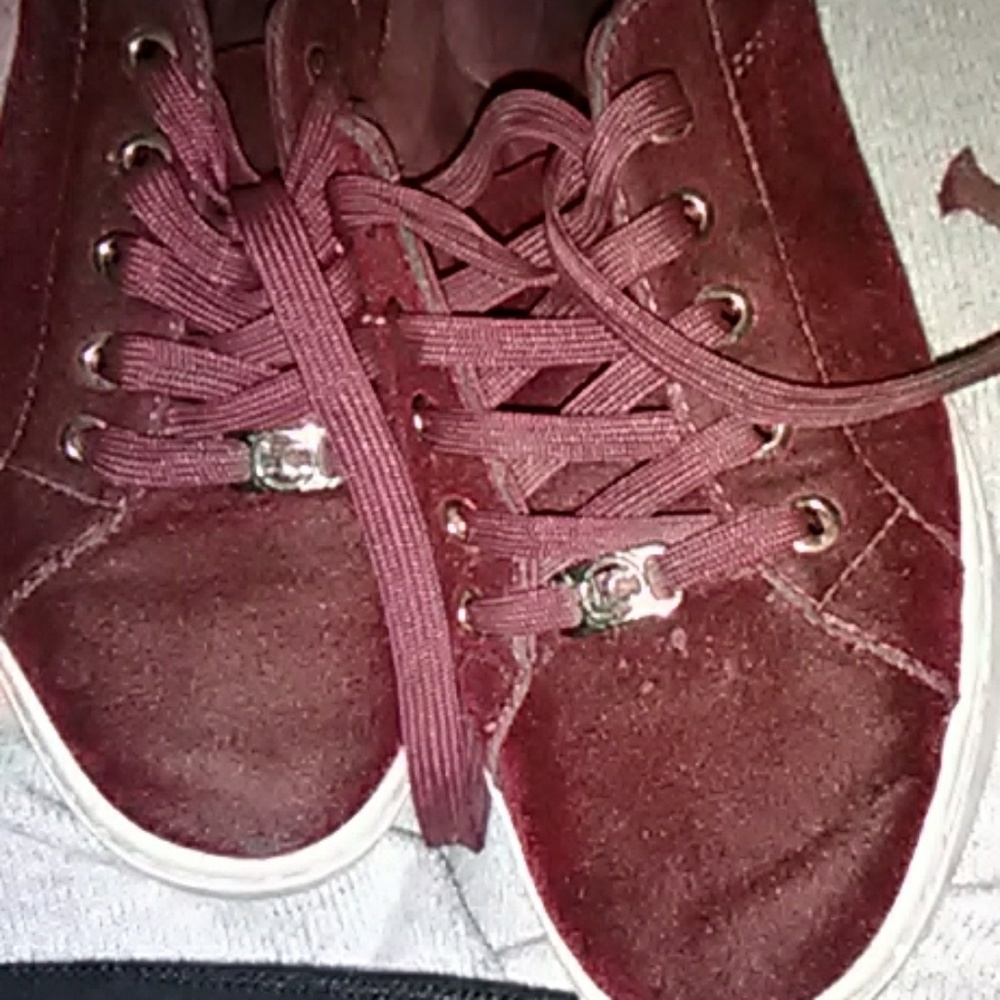 All red shoes